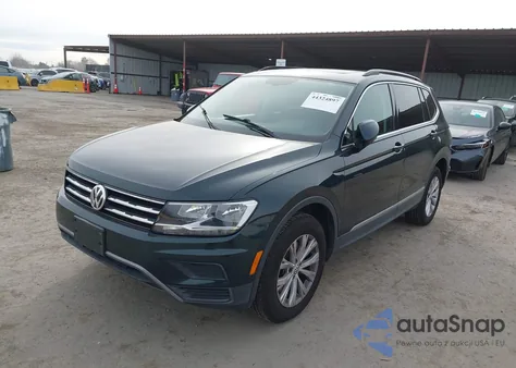 2018 Volkswagen Tiguan 2.0T Se/2.0T Sel z USA, uszkodzony, nr VIN 3VV2B7AX2JM139652